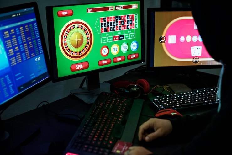 Tampilan meja kasino langsung qq1211 dengan dealer profesional siaran langsung